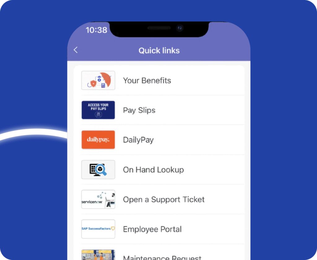 Vereinfachen Sie die Mitarbeitererfahrung mit einem einzigen Zugangspunkt