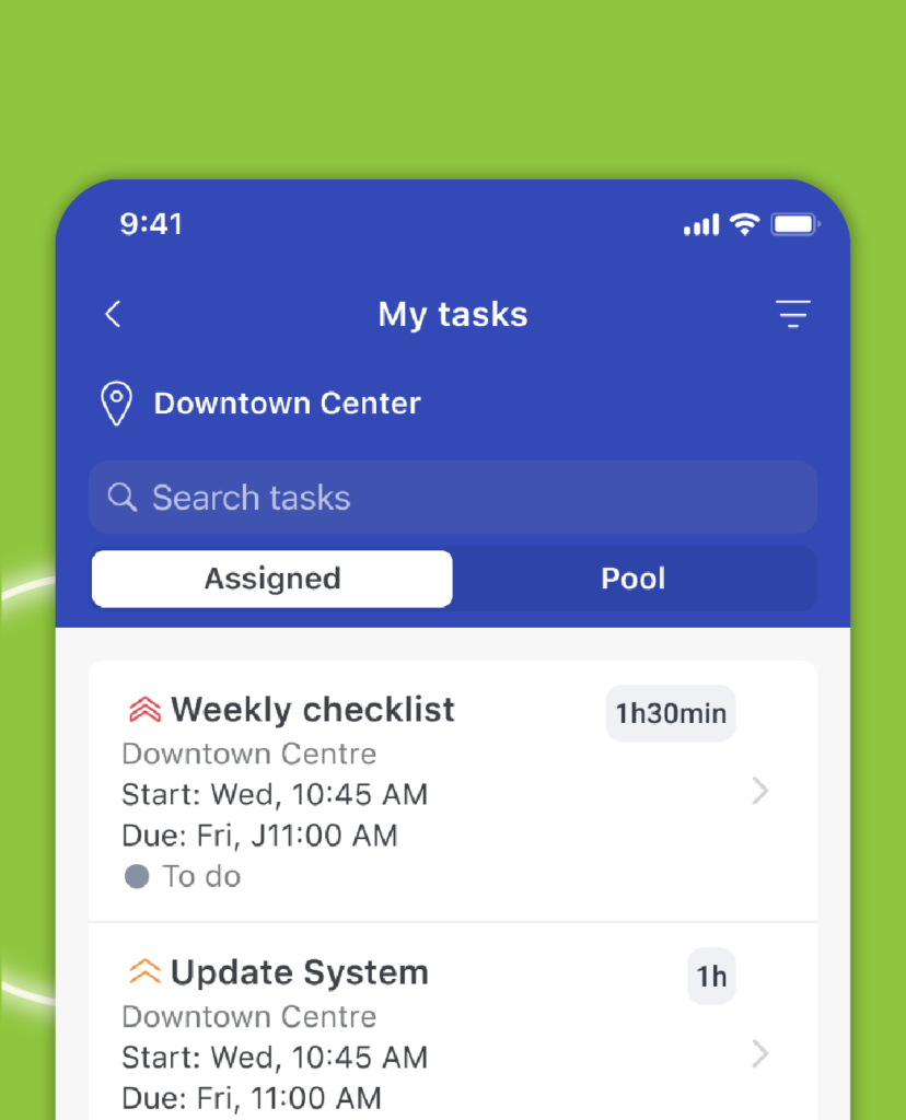 Plus qu’une liste de choses à faire. Un flux de travail connecté.