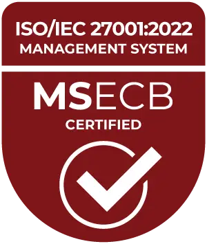 ISO/IEC 27001:2022 certified