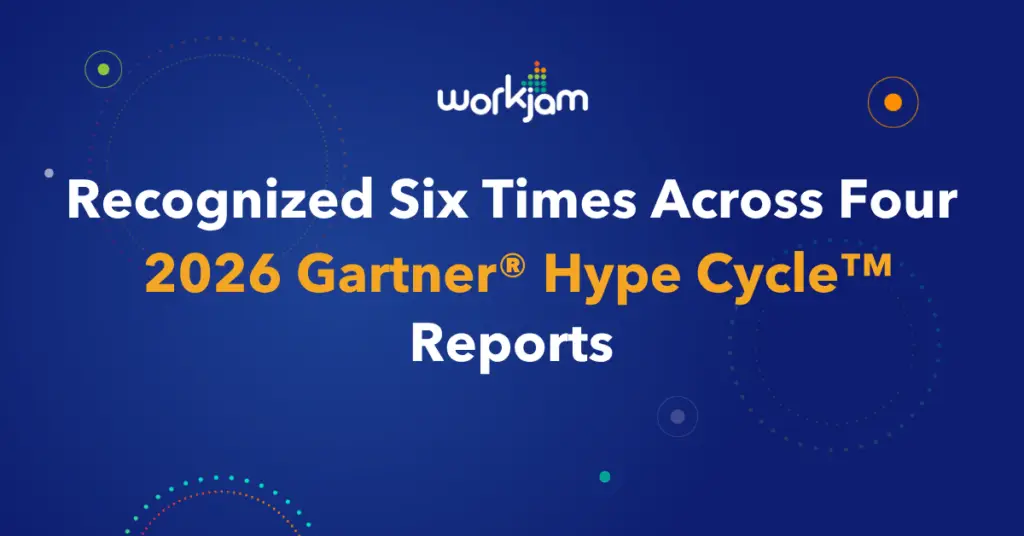 Protected: WorkJam Named a Sample Vendor Six Times Across Four 2026 Gartner® Hype Cycle™ Reports